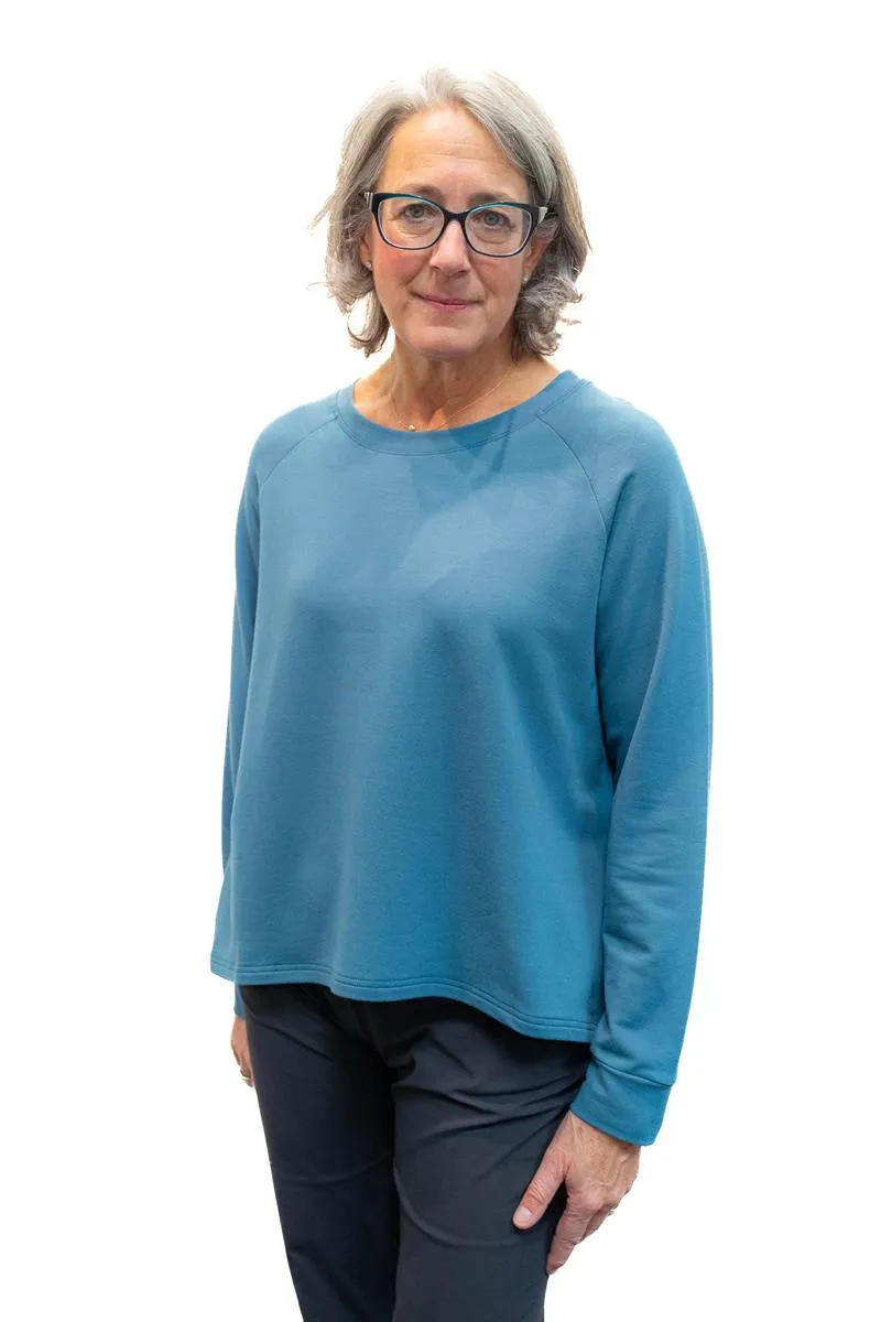 Bamboo French Terry Crop Sweatshirt