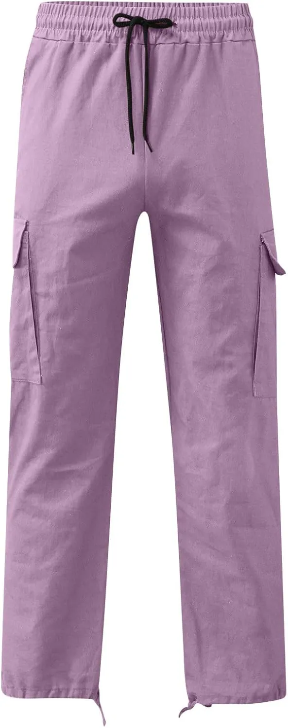 FONMA Work Pants for Men Hiking Pants Work Hiking Pants Stretch Tactical Pants Joggers Outdoor Travel Pant with Multi Pockets