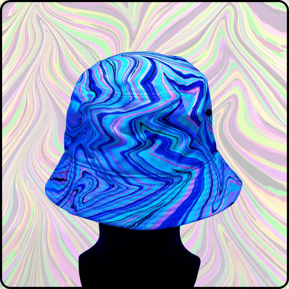 Fruit Stripes UV Hydro-Dipped Bucket Hat
