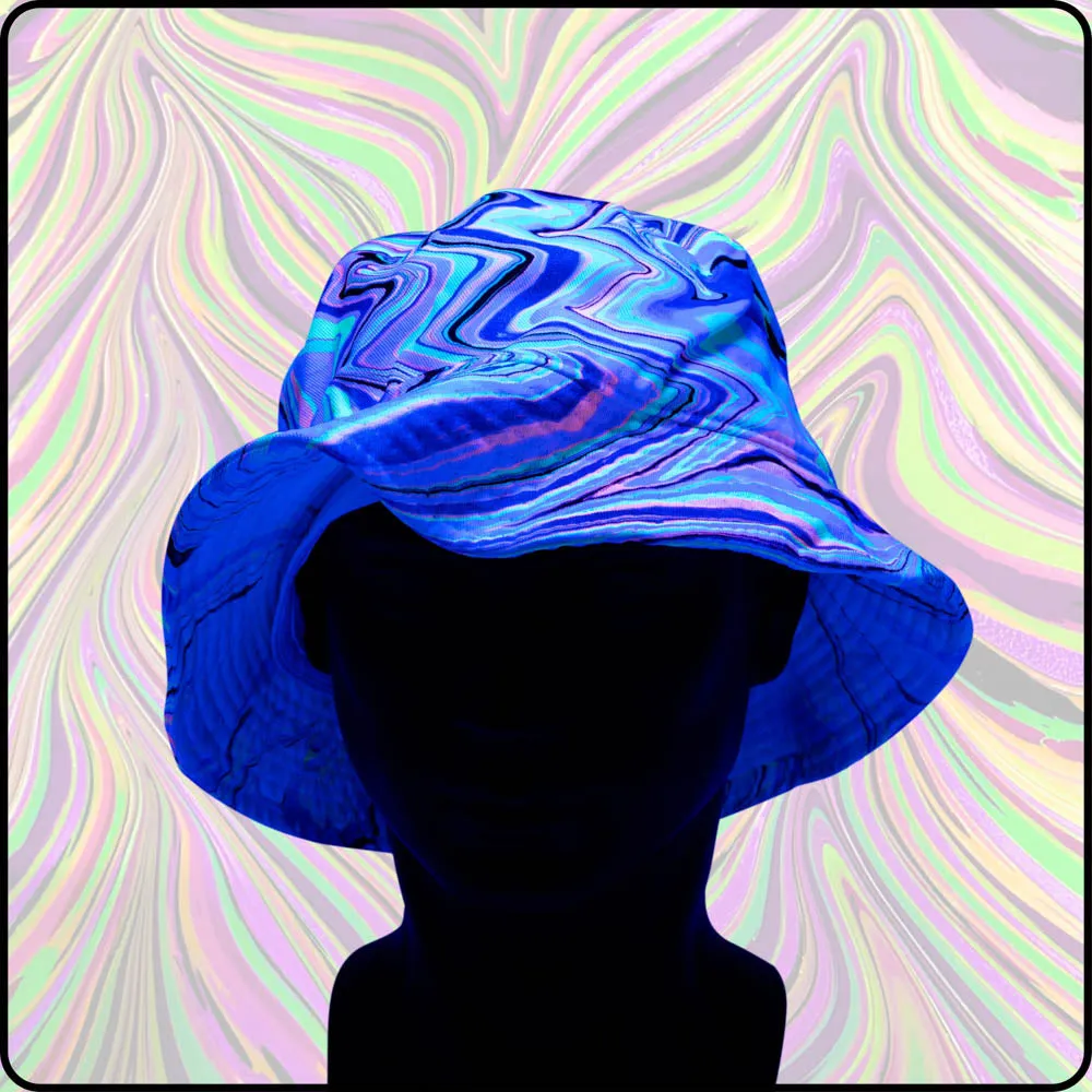 Fruit Stripes UV Hydro-Dipped Bucket Hat