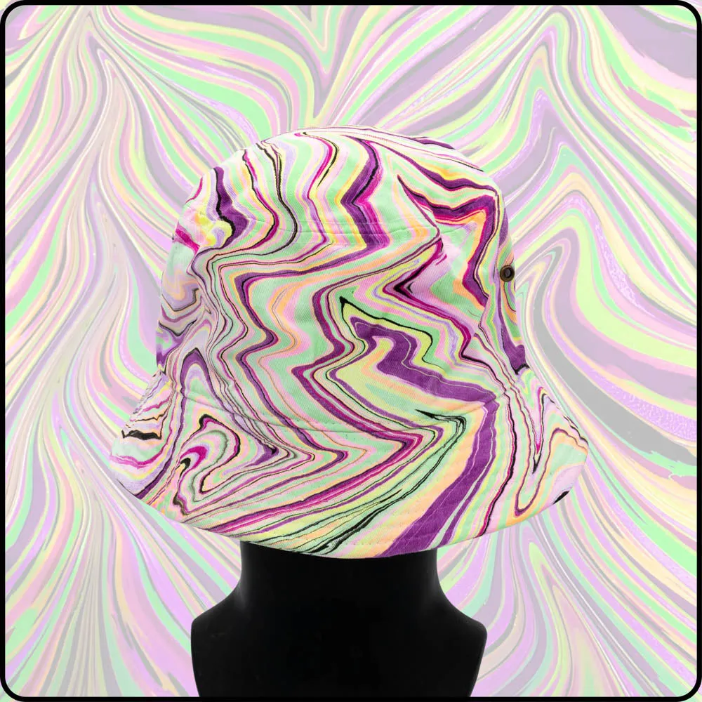 Fruit Stripes UV Hydro-Dipped Bucket Hat