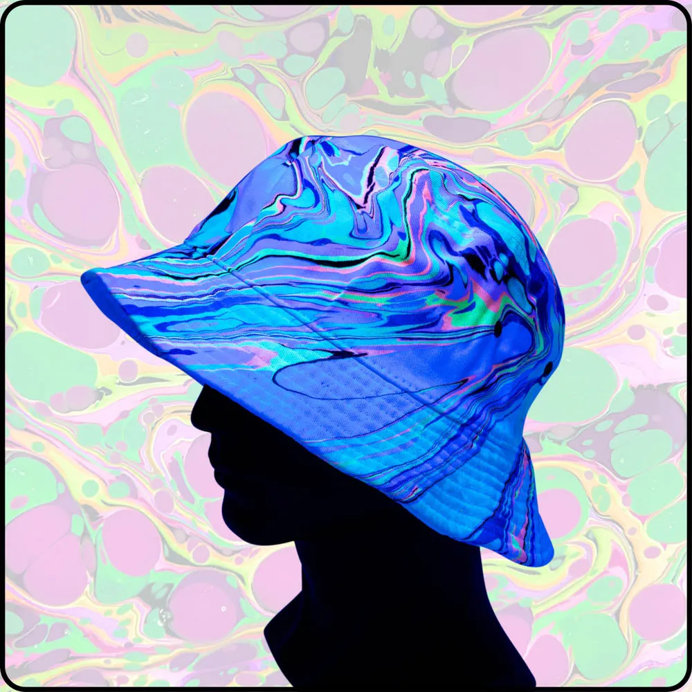 Future Pistachio UV Hydro-Dipped Bucket Hat