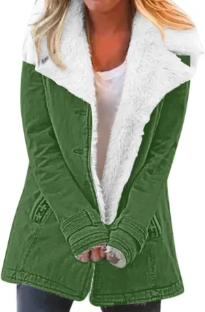 SHAOBGE Sweater Coat for Women Women Casaul Winter Fashionable Long Sleeve Solid Pocket Cardigan Button Top Unforgotten