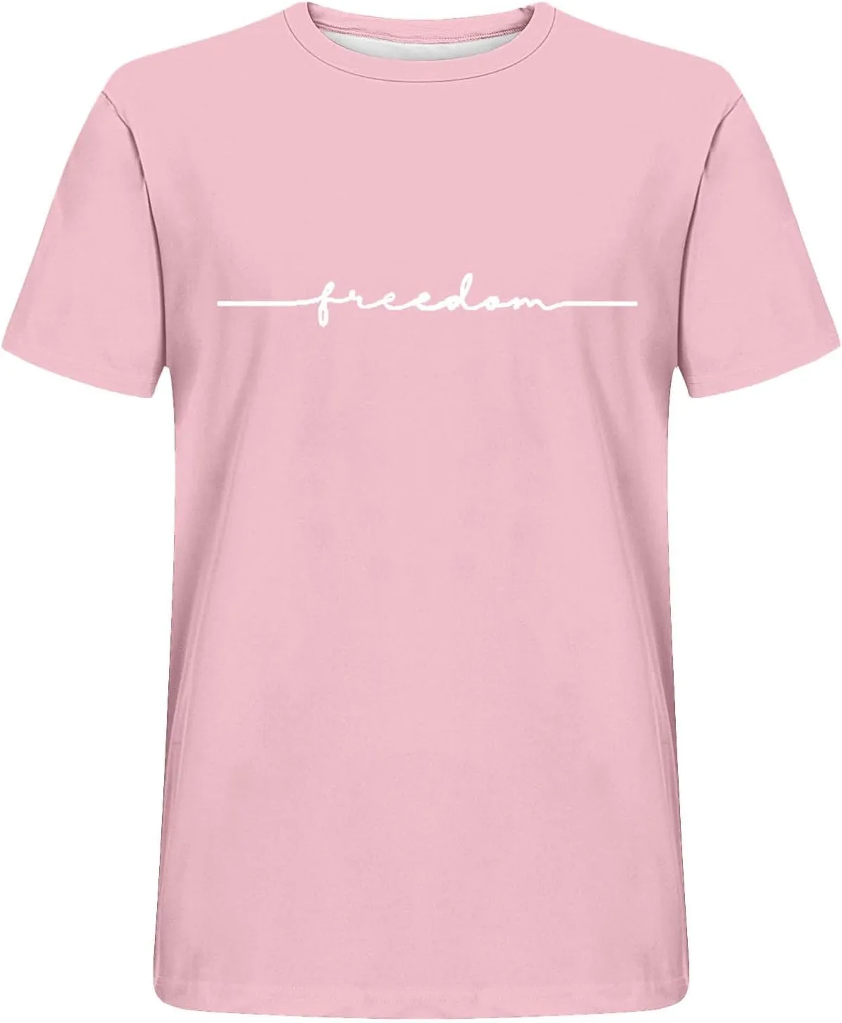 Shirts for Men 2024 Fashion Short Sleeve Crewneck Shirt Causal Graphic Tee Shirts Summer Beach Gym Workout Tee Tops