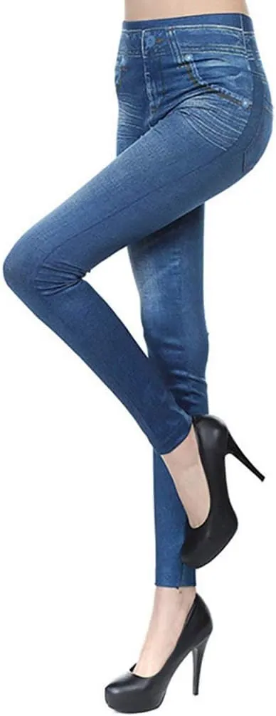 Women's High Waisted Jeans for Women Distressed Ripped Jeans Slim Fit Butt Lifting Skinny Stretch Jeans Denim Pants